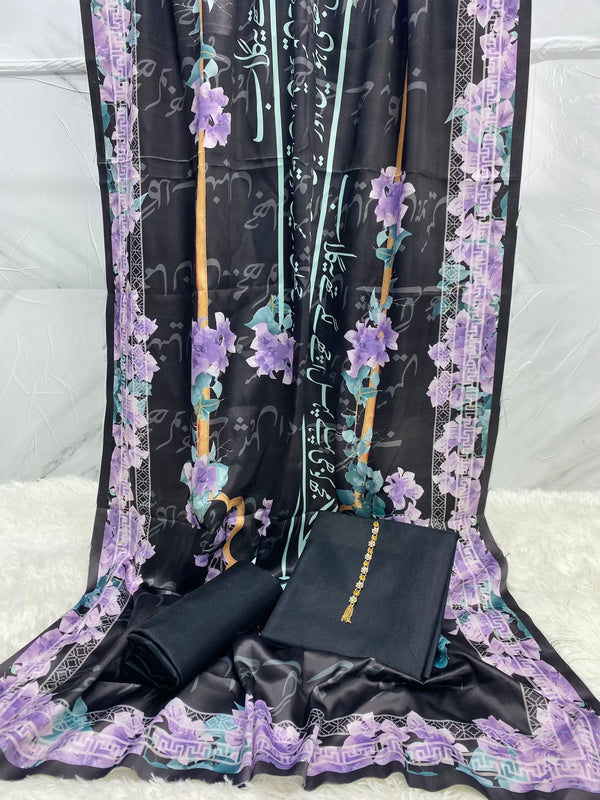Gulaab Kataan SIlk Suit By Sastaae - Sastaae