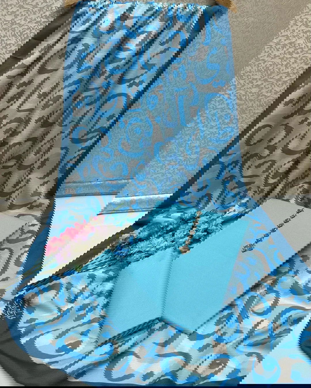 Hujoom Kataan Silk Suit By SastaaE - Sastaae