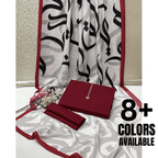 Huroof Kataan Silk Suit By SastaaE - Sastaae