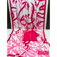 Huroof Kataan Silk Suit By SastaaE - Sastaae