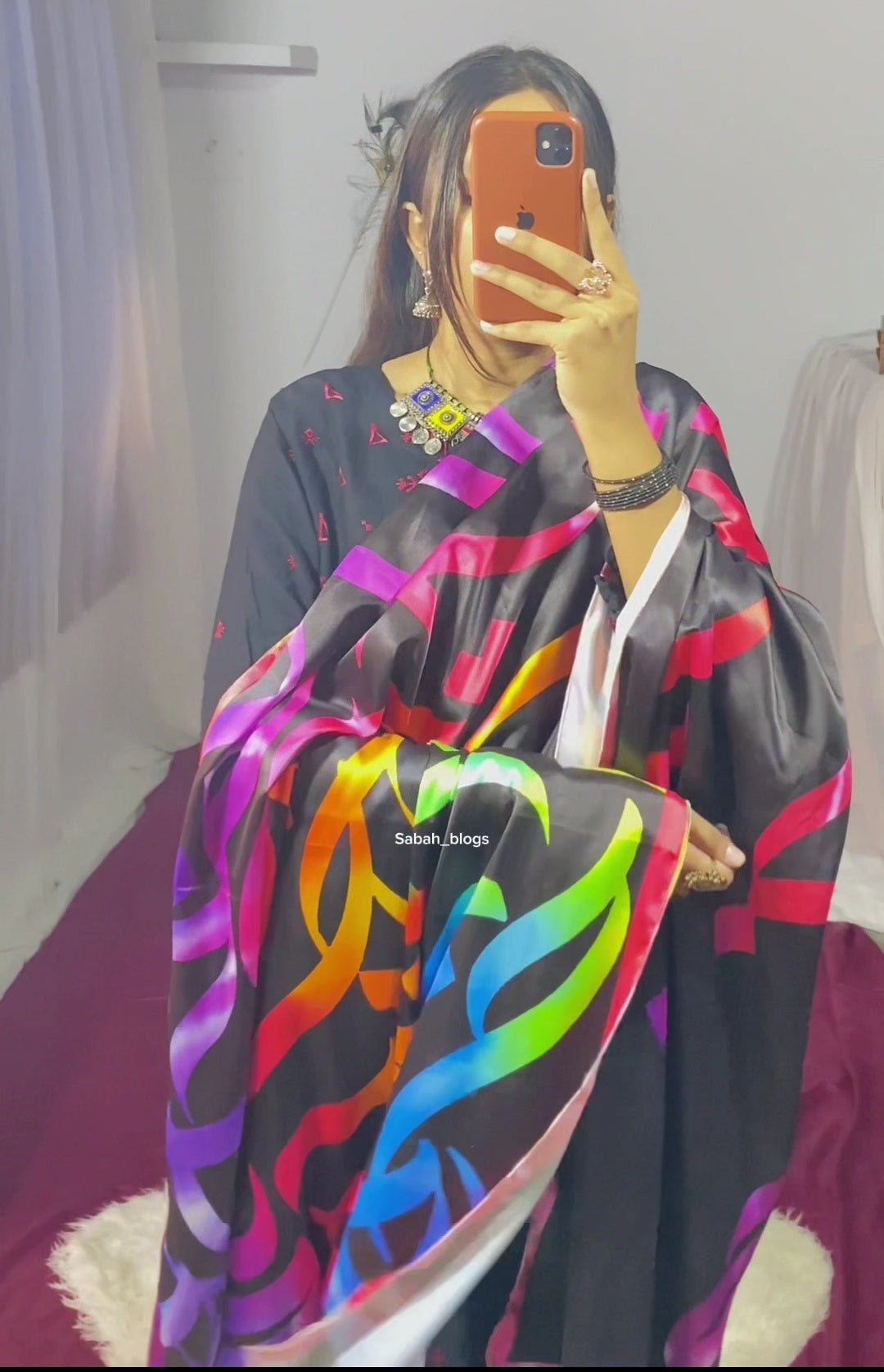 Huroof Multi Odhni By SastaaE - Sastaae