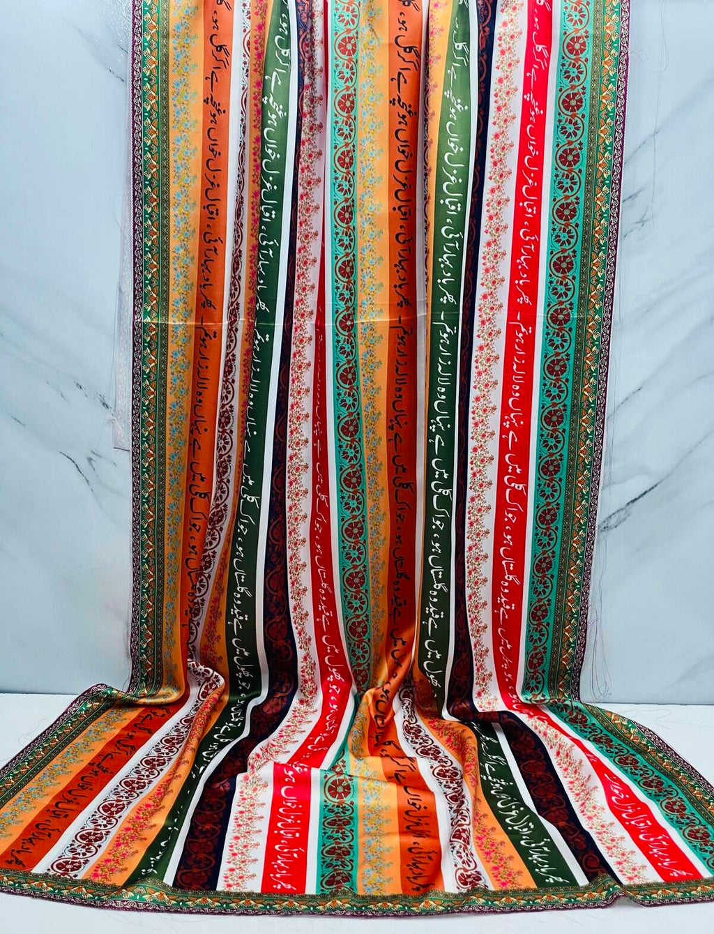 Phool Stripe Odhni By Sastaae