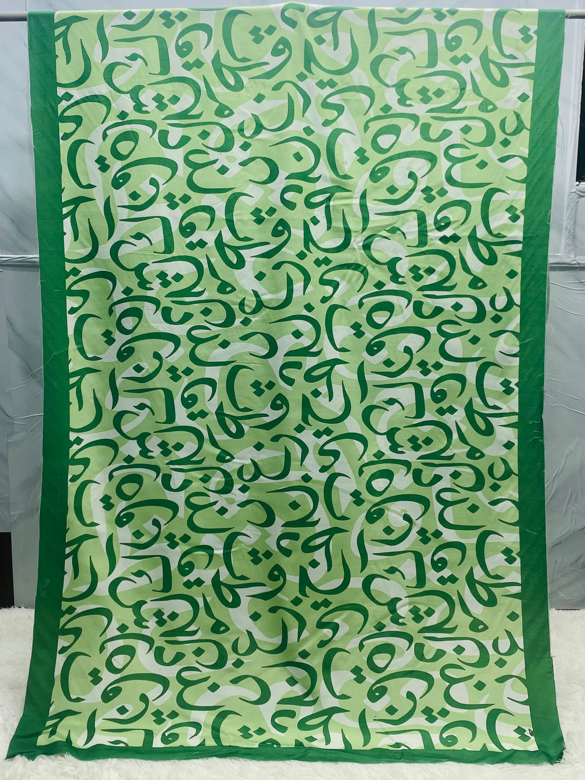 Hujoom Green Odhni By Sastaae