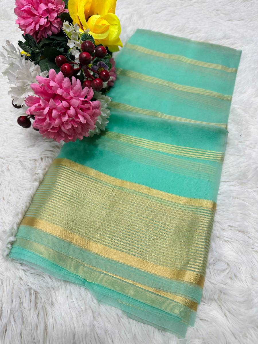 Organza Lining Duppatta By SastaaE