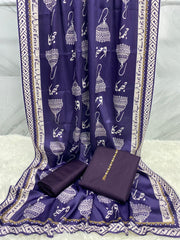 Jhumka Kataan Silk Suit By Sastaae - Sastaae