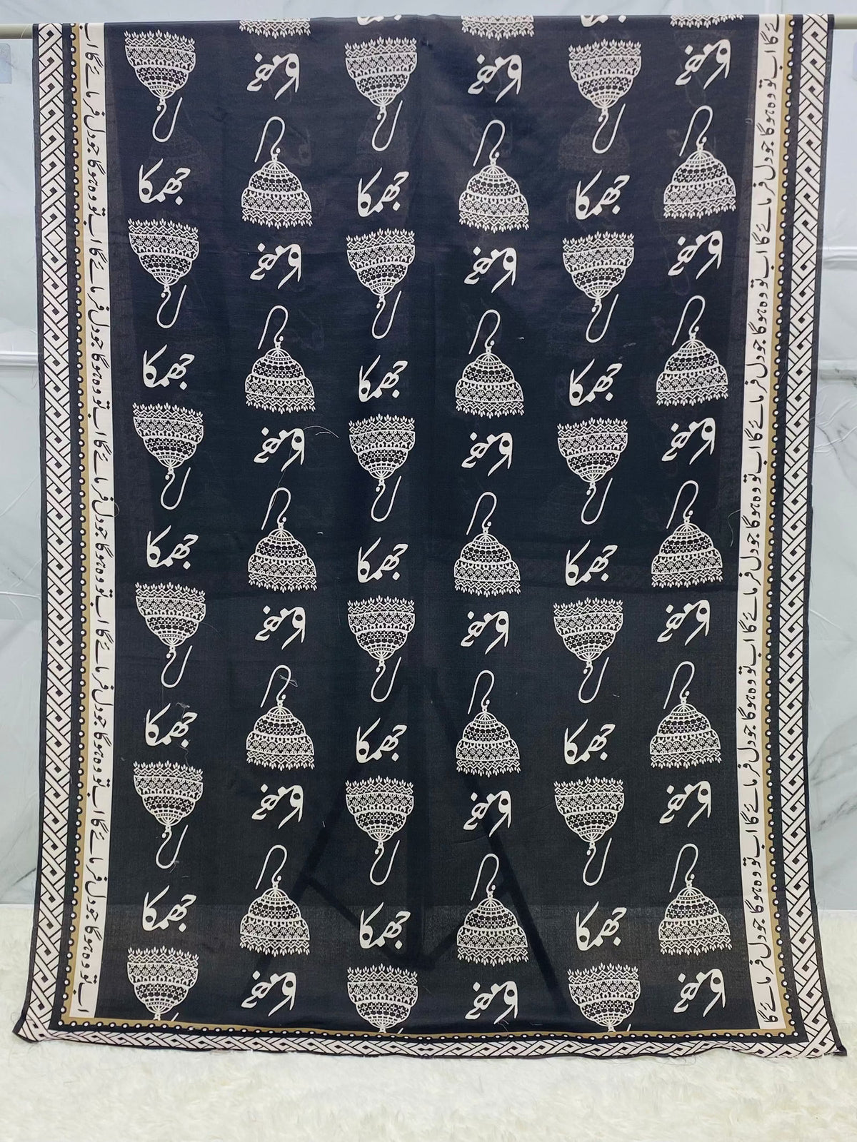 Jhumka Lawn Duppatta By Sastaae - Sastaae