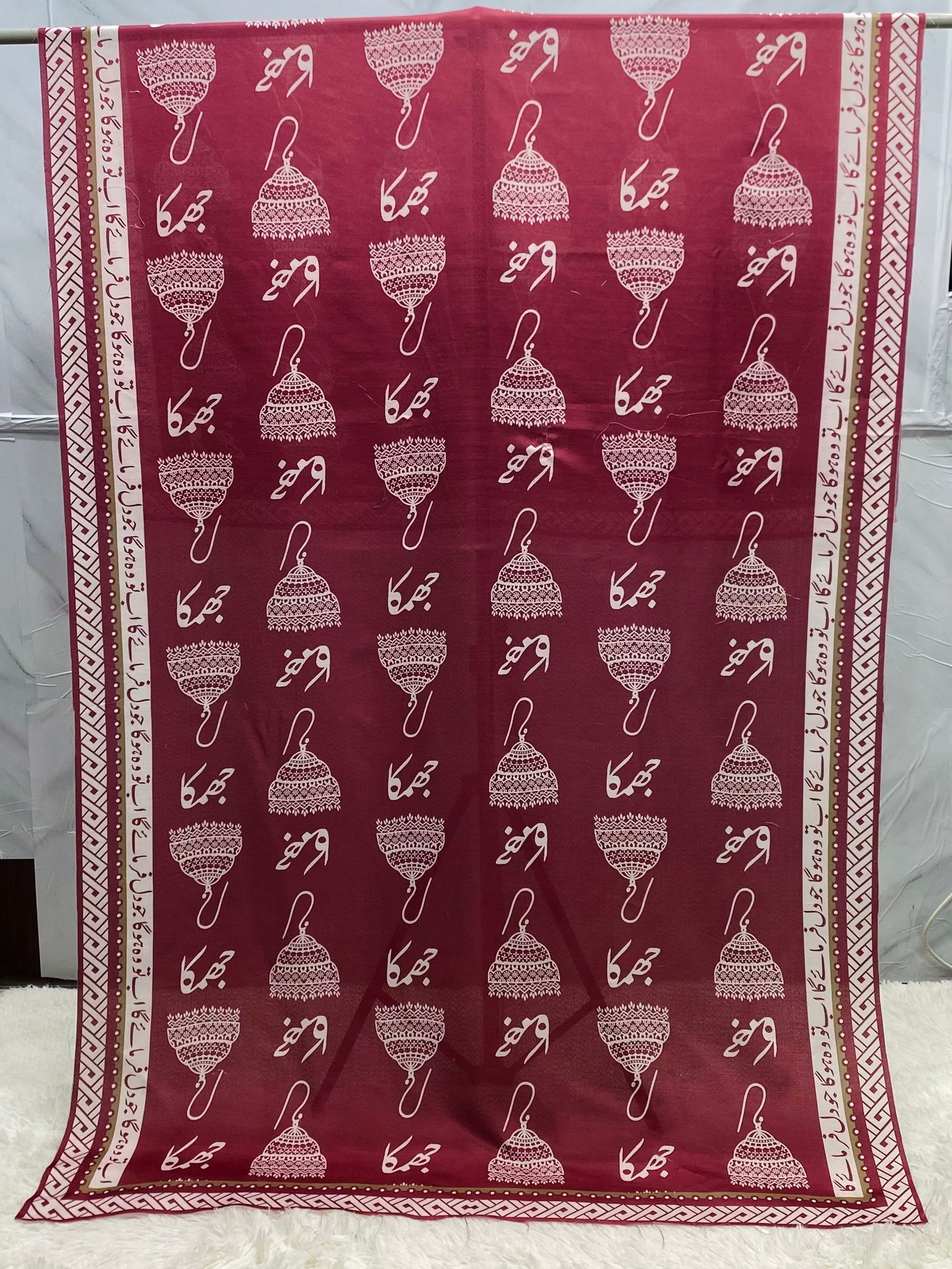 Jhumka Lawn Duppatta By Sastaae - Sastaae