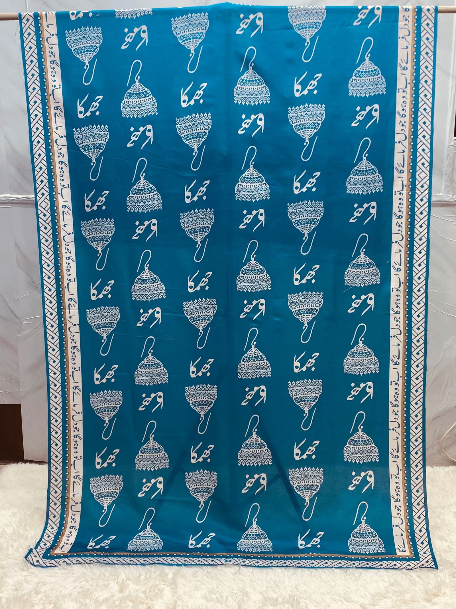 Jhumka Lawn Duppatta By Sastaae - Sastaae