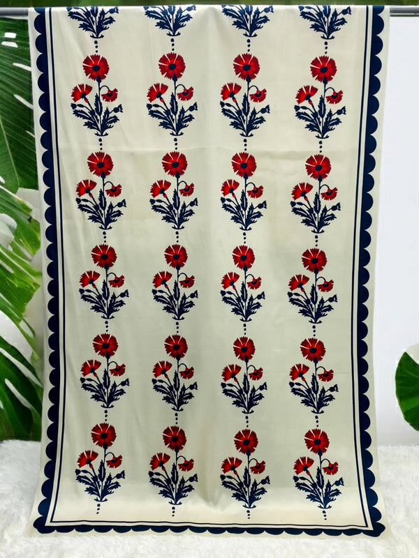 Floral Elegance (SFE - 01) Odhni By SastaaE - Sastaae