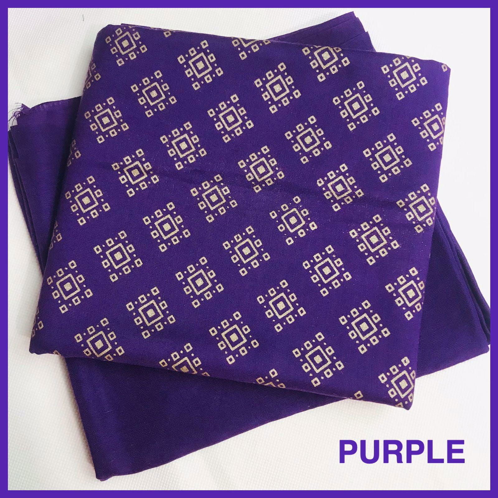 SastaaE Unstitched 2pc Printed Dress on Lilen fabric for Girls and Women - Box - Sastaae