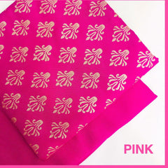 SastaaE Unstitched 2pc Printed Dress on Lilen fabric for Girls and Women - Flower - Sastaae