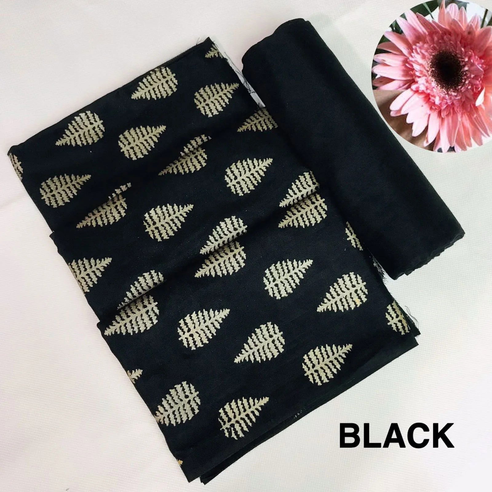 SastaaE Unstitched 2pc Printed Dress on Lilen fabric for Girls and Women - Tree - Sastaae