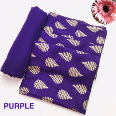 SastaaE Unstitched 2pc Printed Dress on Lilen fabric for Girls and Women - Tree - Sastaae